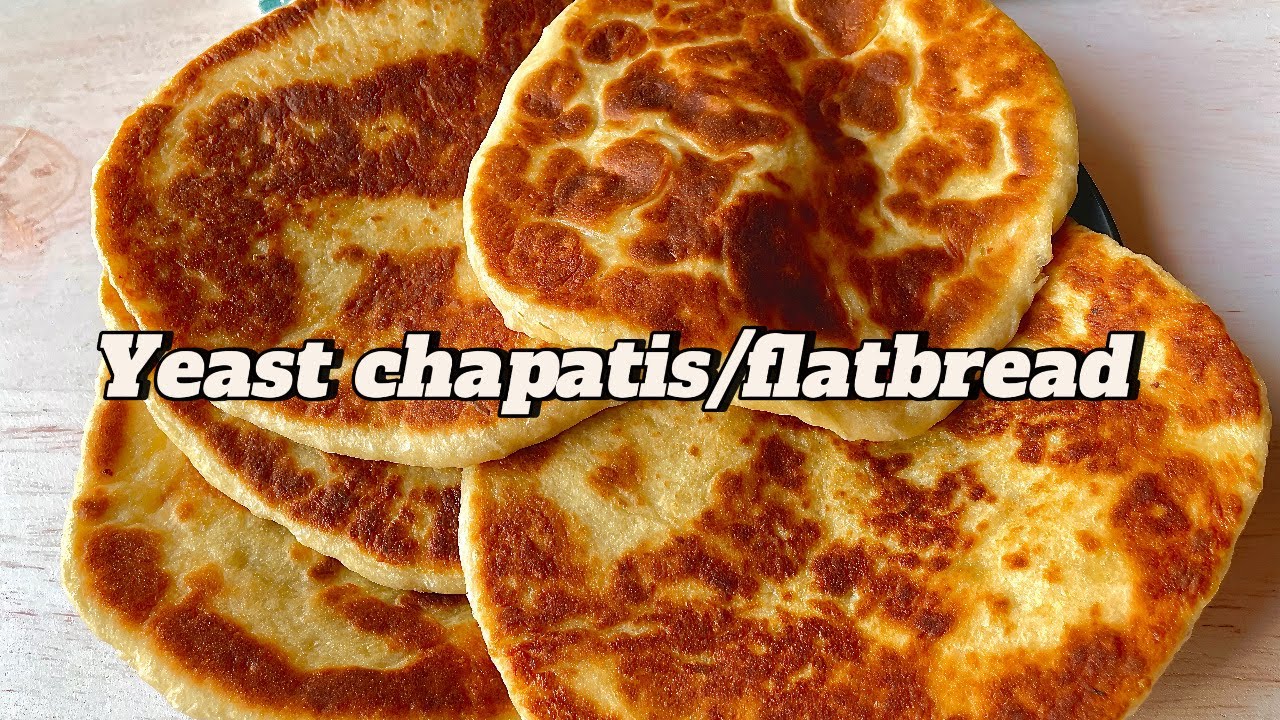 The Best YEAST CHAPATIS || FLATBREAD background