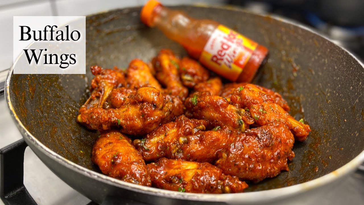 Quick and easy BUFFALO wings! The wing recipe you didn’t know you need. Juicy tender chicken