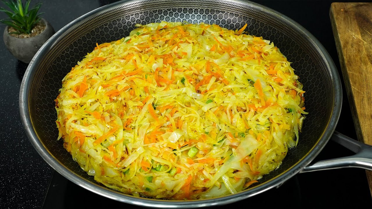 Why didn't I know this quick cabbage recipes before!? 2 Cabbage recipes for dinner. ASMR