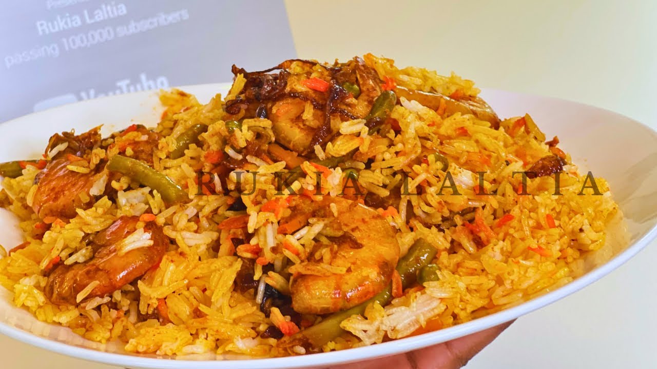 Biryani ya kamba // Kupika Biryani yakuchanganya kwa njia bahisi na haraka.