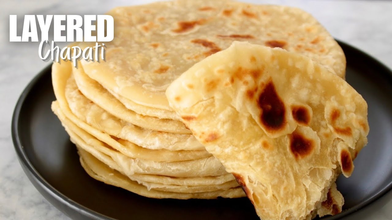 How To Make Soft and Layered Chapati | Roti | Paratha