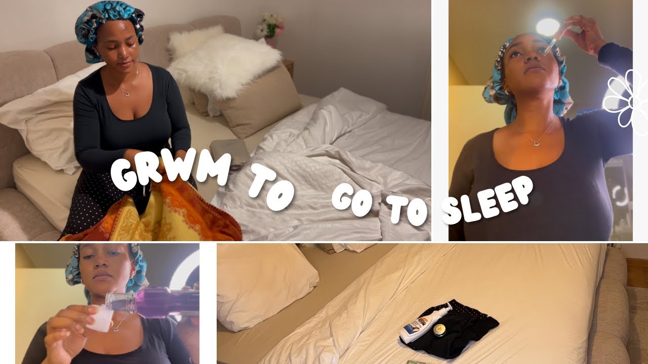 GRWM To Go To Sleep // Night Routine #grwm