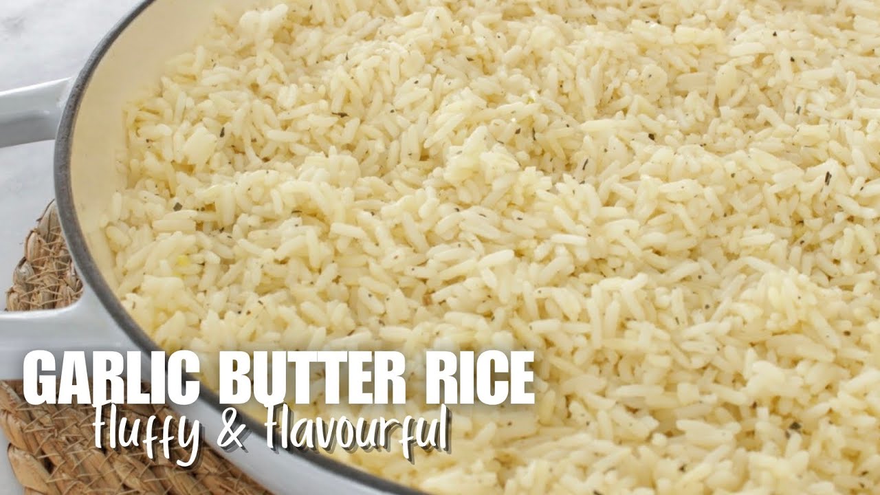 Easy Garlic Butter Rice – Fluffy, Buttery & Flavourful!