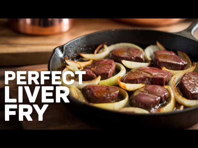 Make the best DRY FRY LIVER in just 15mins,