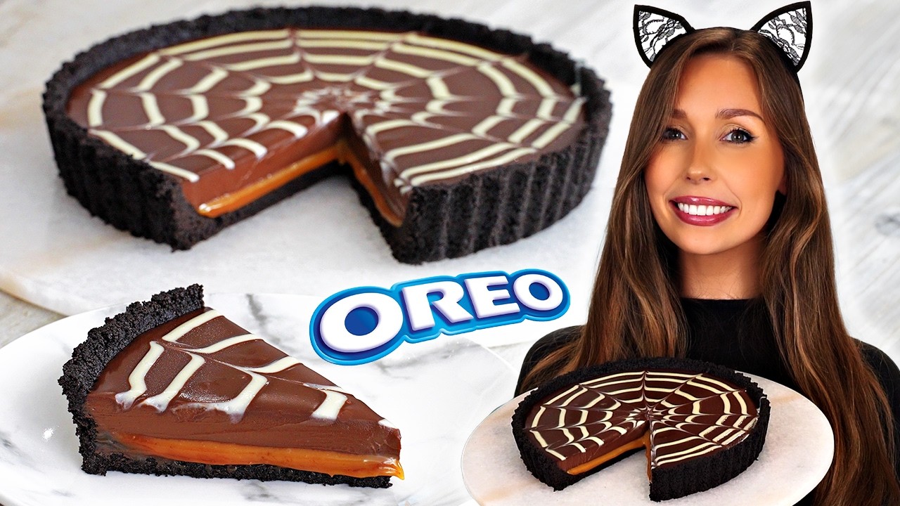 How to Make A Chocolate Salted Caramel Tart | Easy Recipe background