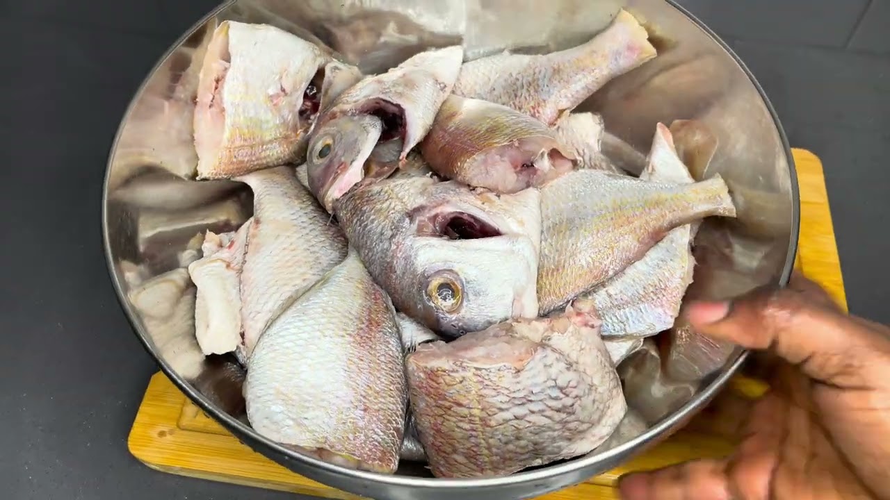 How To Fry The Best Red Snapper Fish | Party Fried Fish | Recipe | Lovystouch