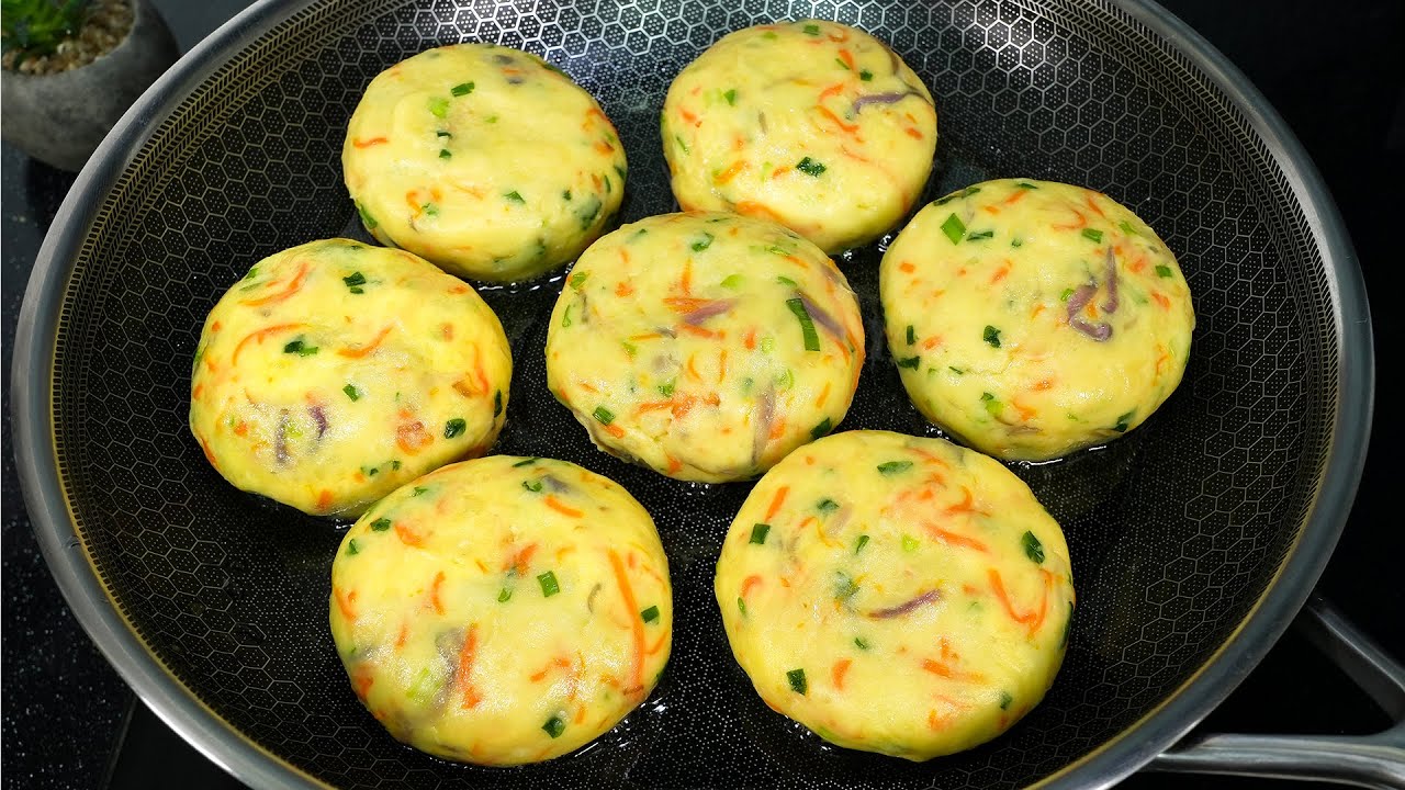If you have 3 potatoes, prepare this potato dish. It's tastier than meat. ASMR background