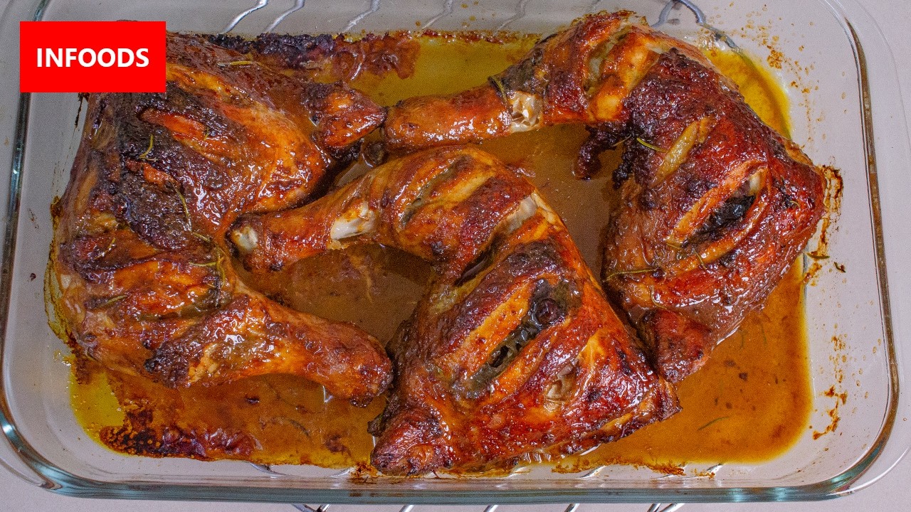 Oven Baked Chicken Recipe | How to Cook Chicken | Infoods