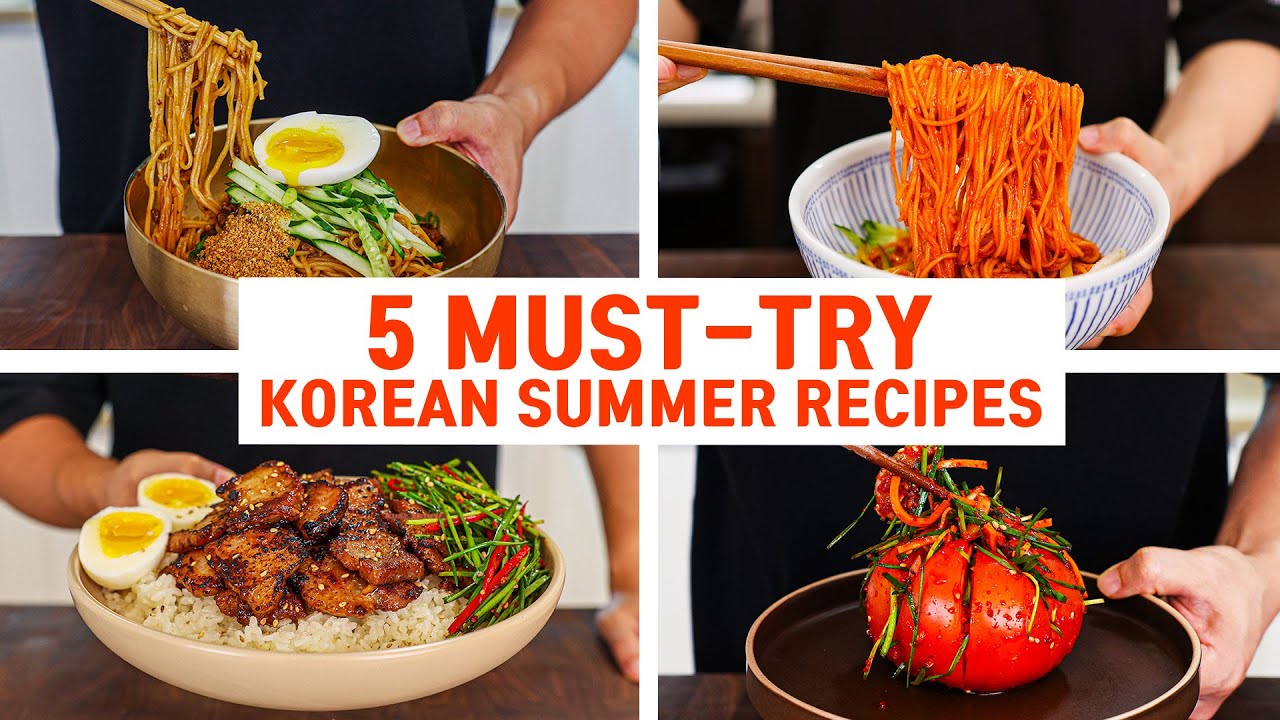 5 Must-Try Easy Korean Summer Recipes – Refreshing, Flavorful and Delicious!