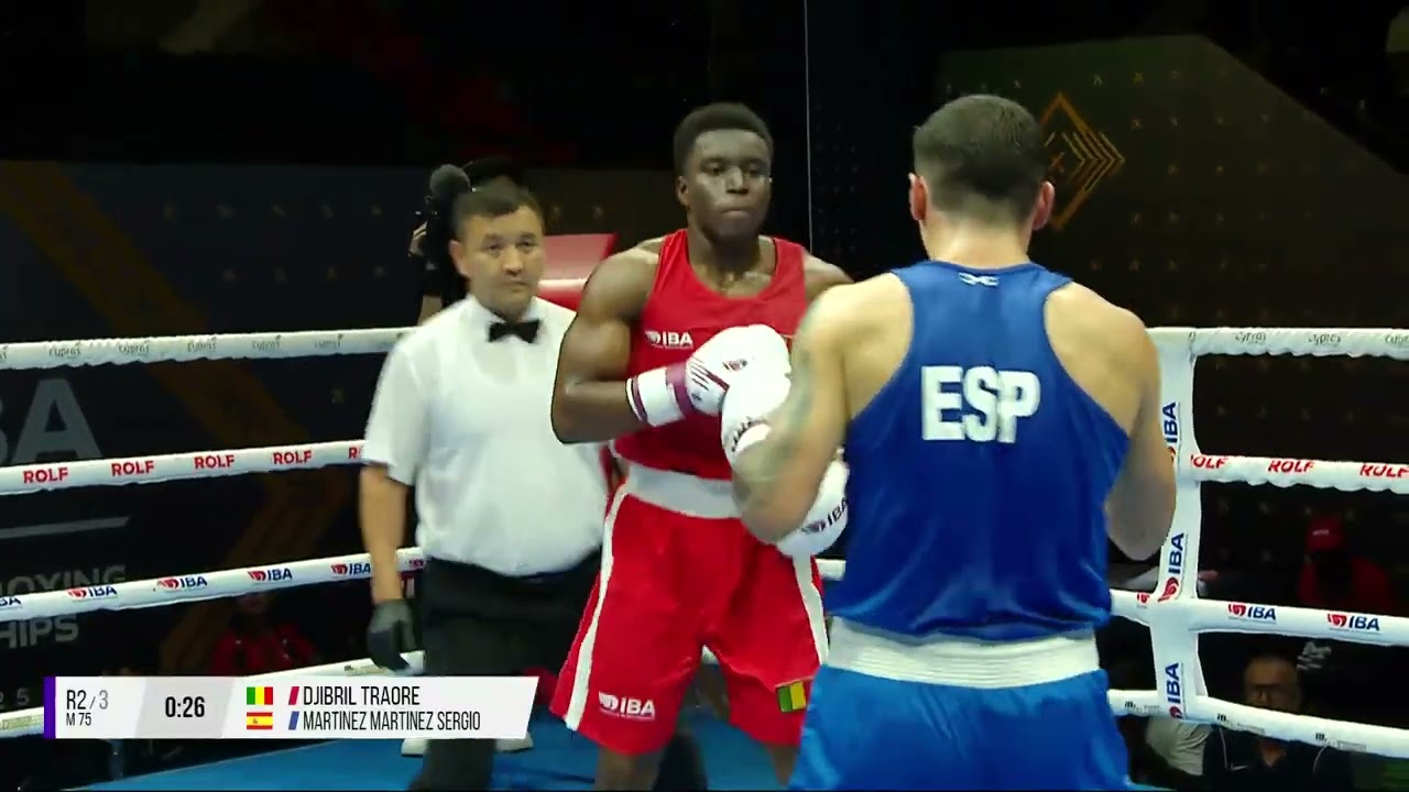 QF 75kg DJIBRIL Traore 🇲🇱 vs MARTINEZ MARTINEZ Sergio 🇪🇸 | IBA 2025 Men’s WBCHs