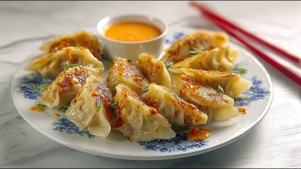 Easy Pork Gyoza Recipe Anyone Can Make! backdrop