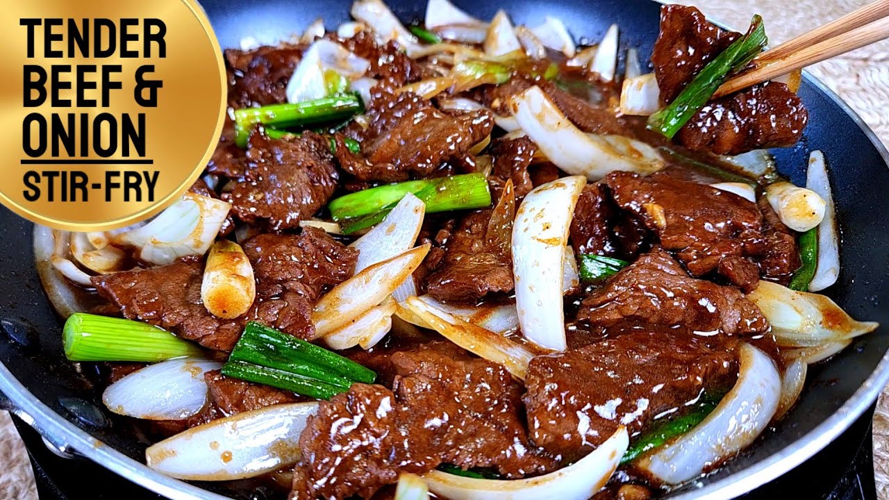 Why My Family Fights Over This Beef & Onion Stir Fry!!! Unbelievably Delicious 😋🔥| 2 RECIPES