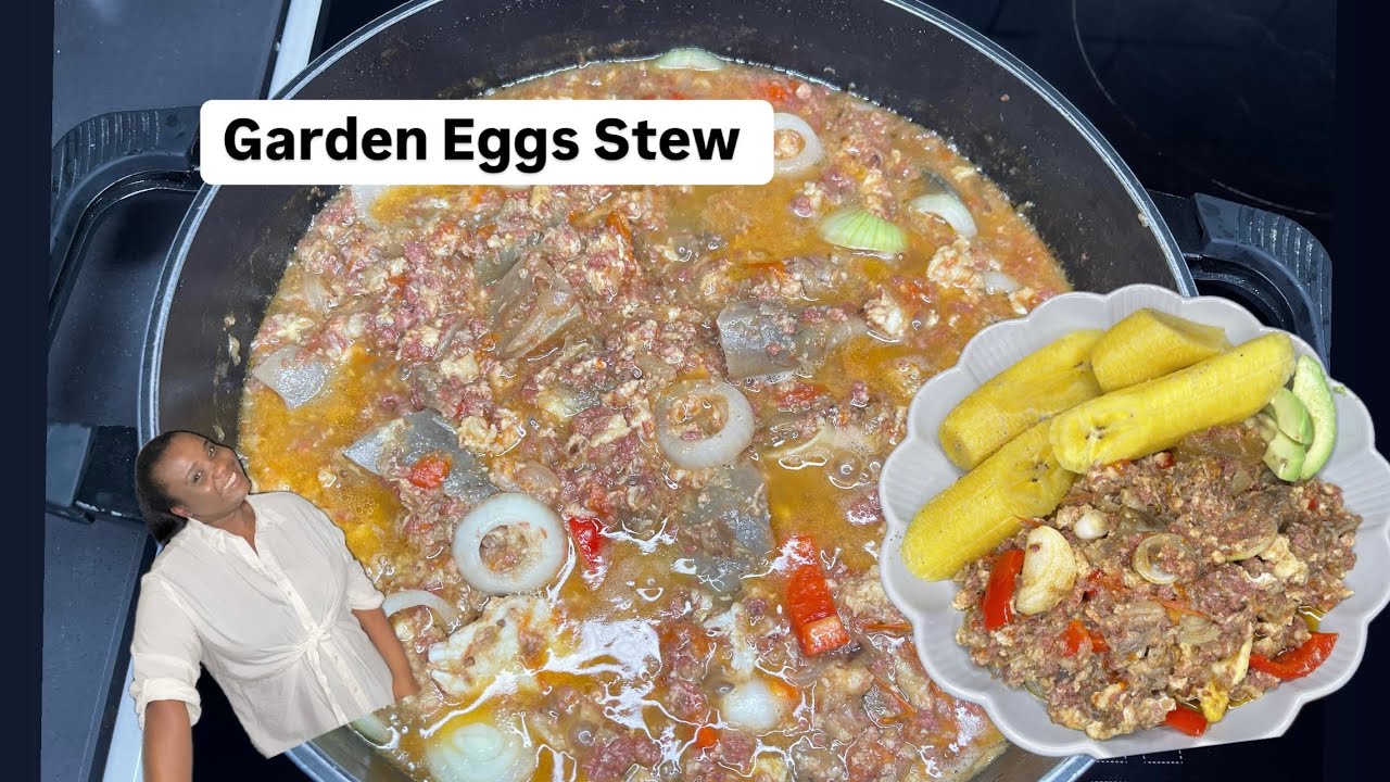 Ghanaian Garden Eggs Stew | Highly Nutritious | Recipe | Lovystouch