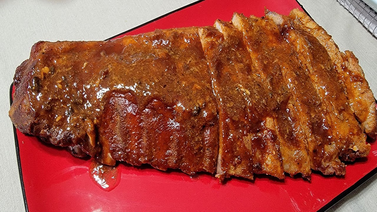 Fall-apart TENDER Oven Baked BBQ Ribs | EASY Ribs in the Oven Recipe
