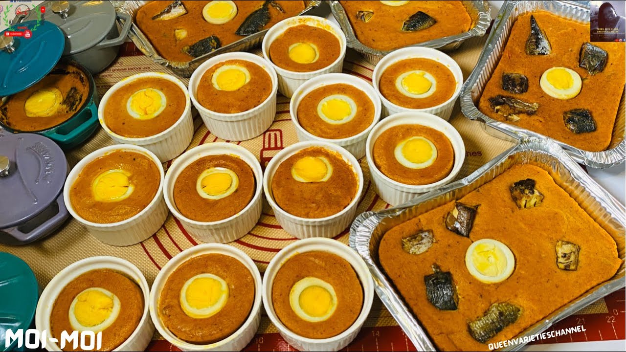 Perfect Nigerian Moi-Moi Recipe | 2 Methods.