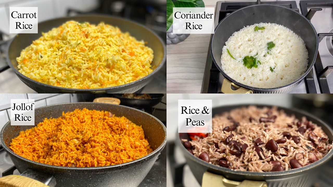 4 rice recipes everyone should know!