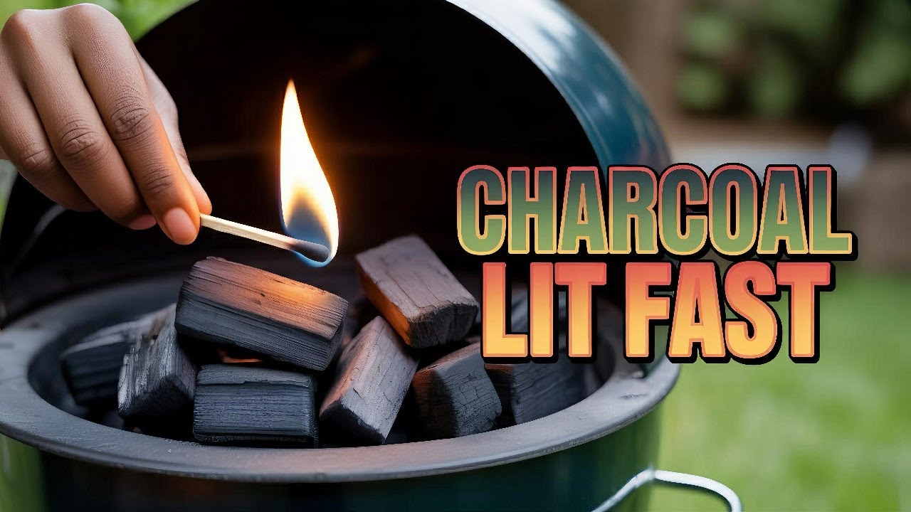 How to light a charcoal stove-JIKO-SIGIRI-in under 1minute