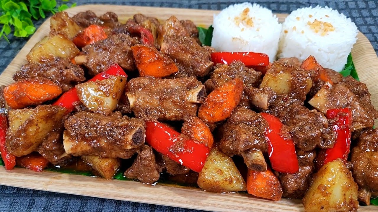 Ganitong Luto Naman sa PORK RIBS Simpleng Sangkap Pang Restaurant ang Sarap!!! 😲 | 2 RECIPES background