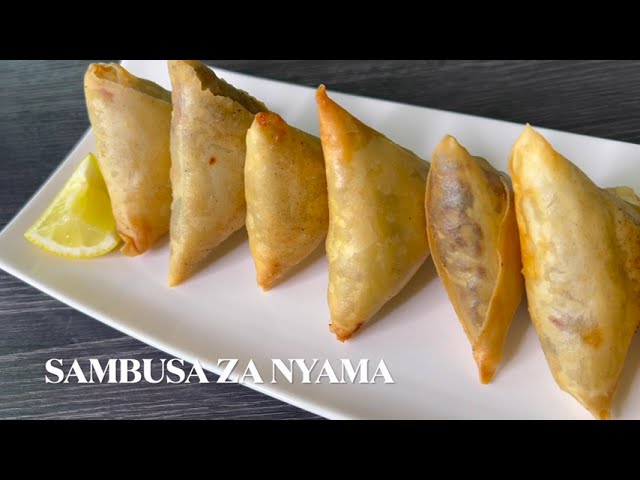 Mapishi ya Sambusa za nyama | Sambusa za nyama.