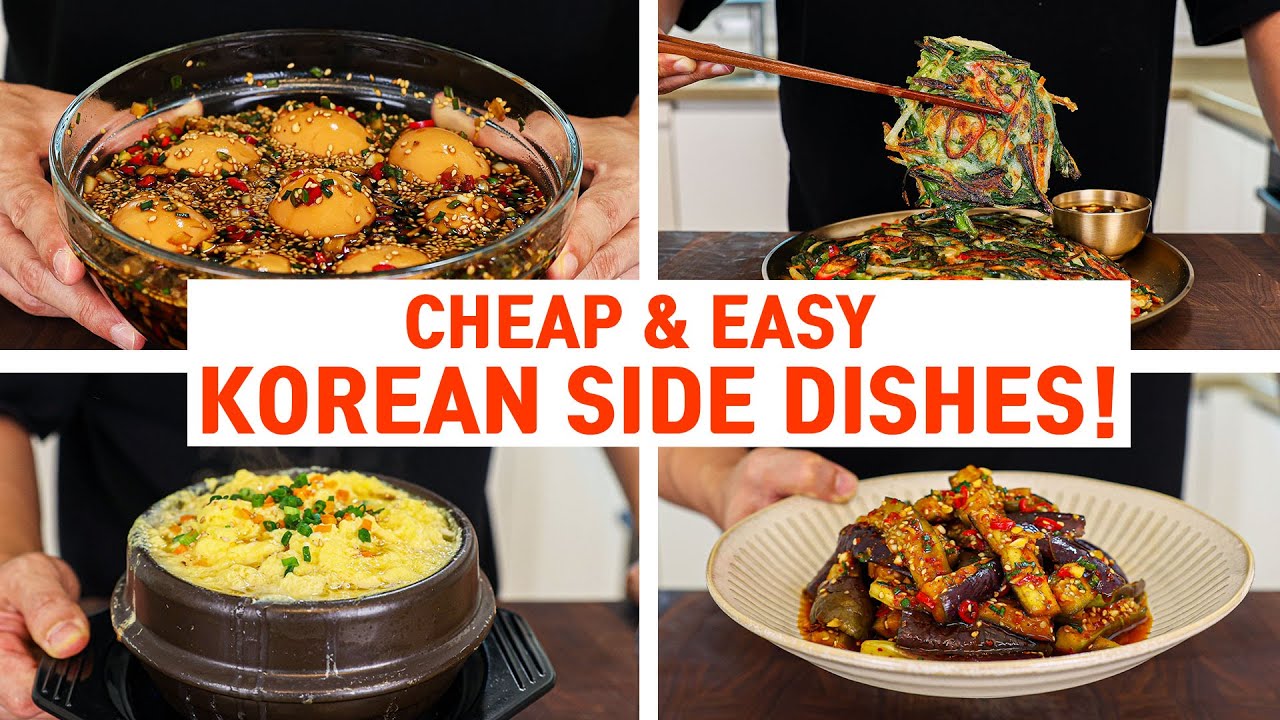 These Cheap, Easy & Delicious Korean Side Dishes Will Change Your LIFE!