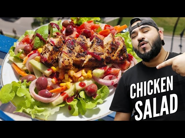 MY 15 MIN CHICKEN SALAD | Halal Chef
