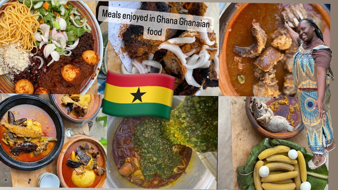 What TO Eat When You Visit Ghana |Recap of All Ghanaian Food I Enjoyed in Ghana | Ghanaian food