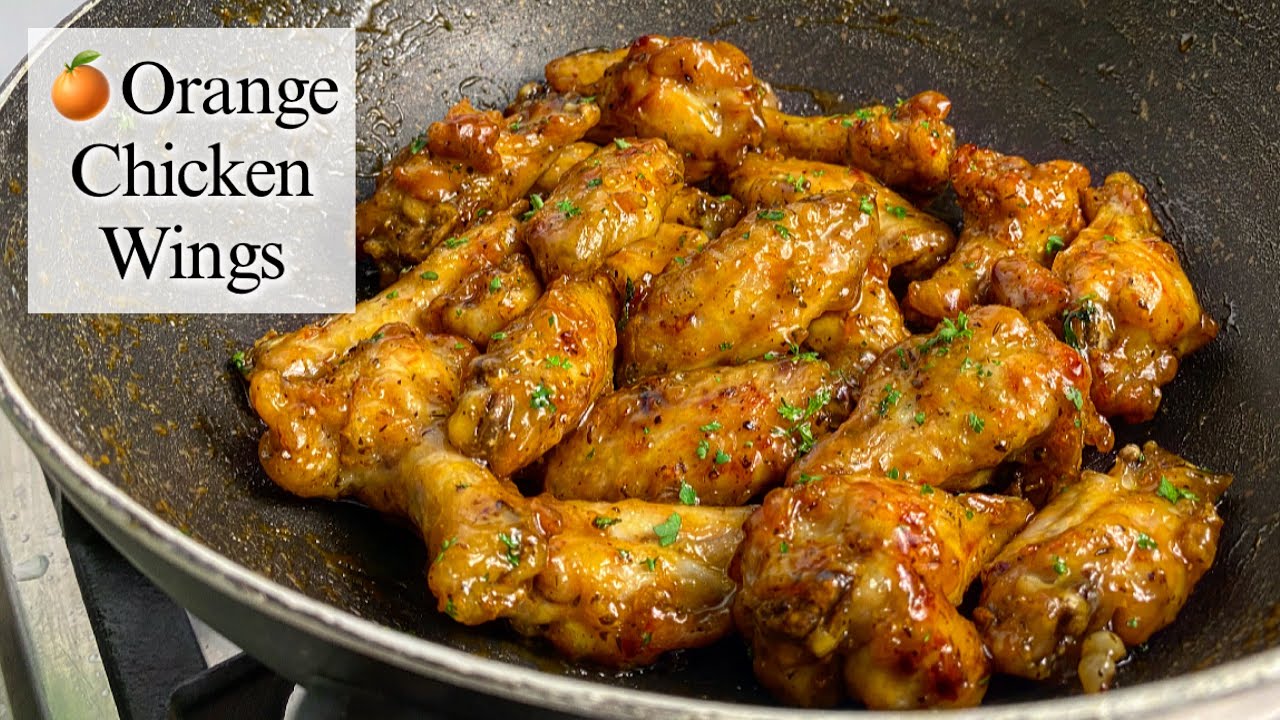 The only chicken wing recipe you’ll need for this week! 🍊