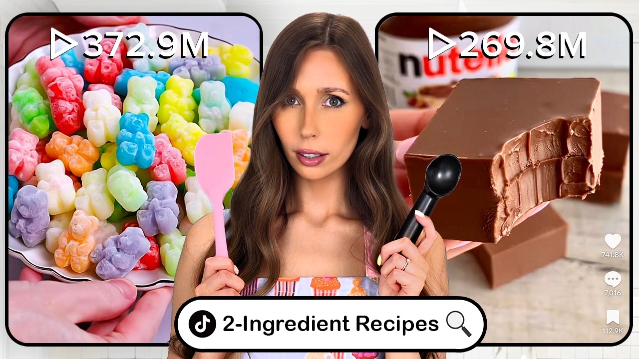 I Tested TikTok's Most Viral 2-INGREDIENT Recipes