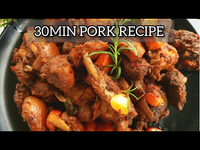 A MUST TRY PORK RECIPE, Ugandan style, fast and easy. background