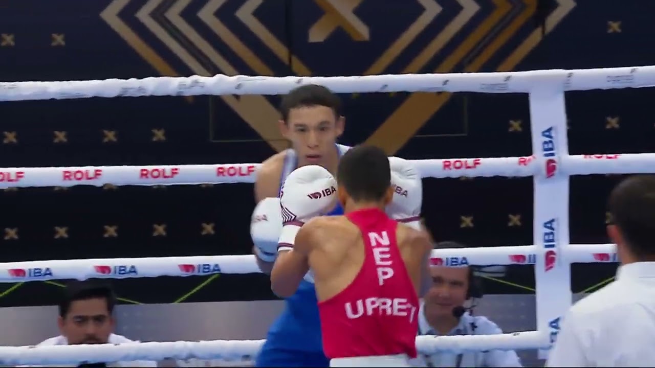 QF 48kg UPRETI Lal Prasad 🇳🇵 vs ZHUSSUPOV Temirtas 🇰🇿 | IBA 2025 Men’s WBCHs