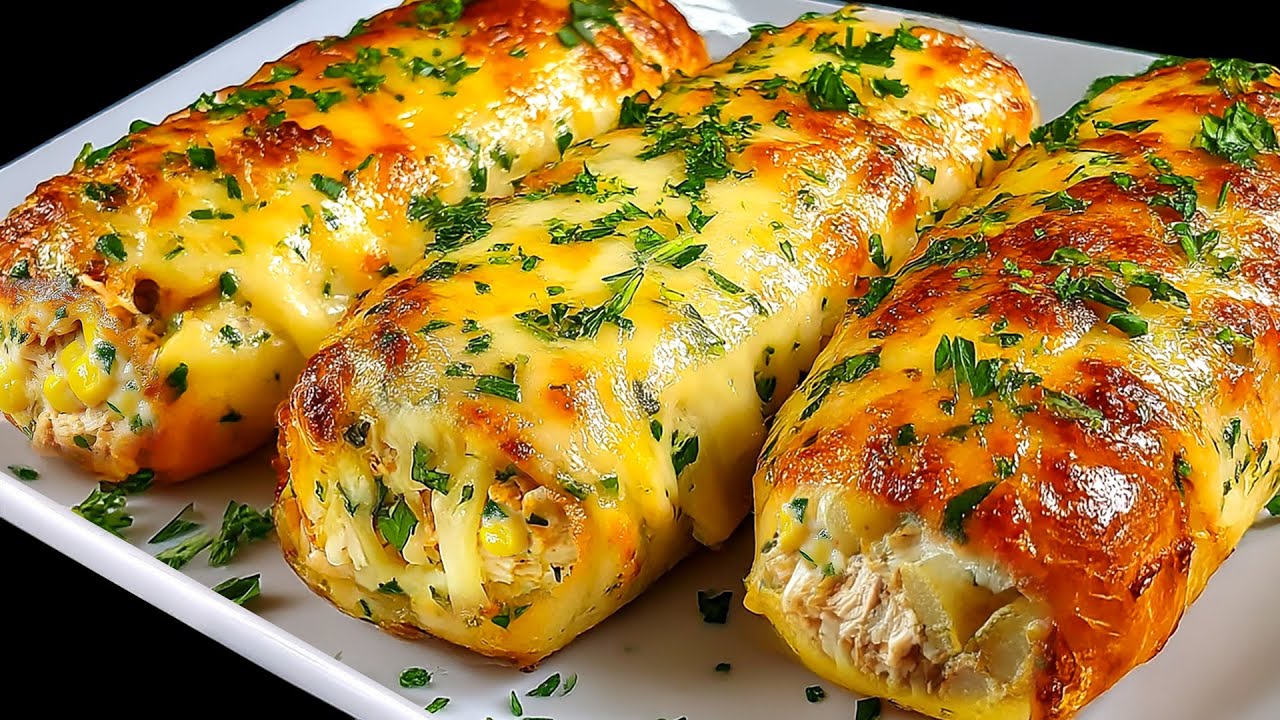 If you have 3 potatoes and 3 eggs, here's how to make potatoes. Quick and easy recipe. ASMR