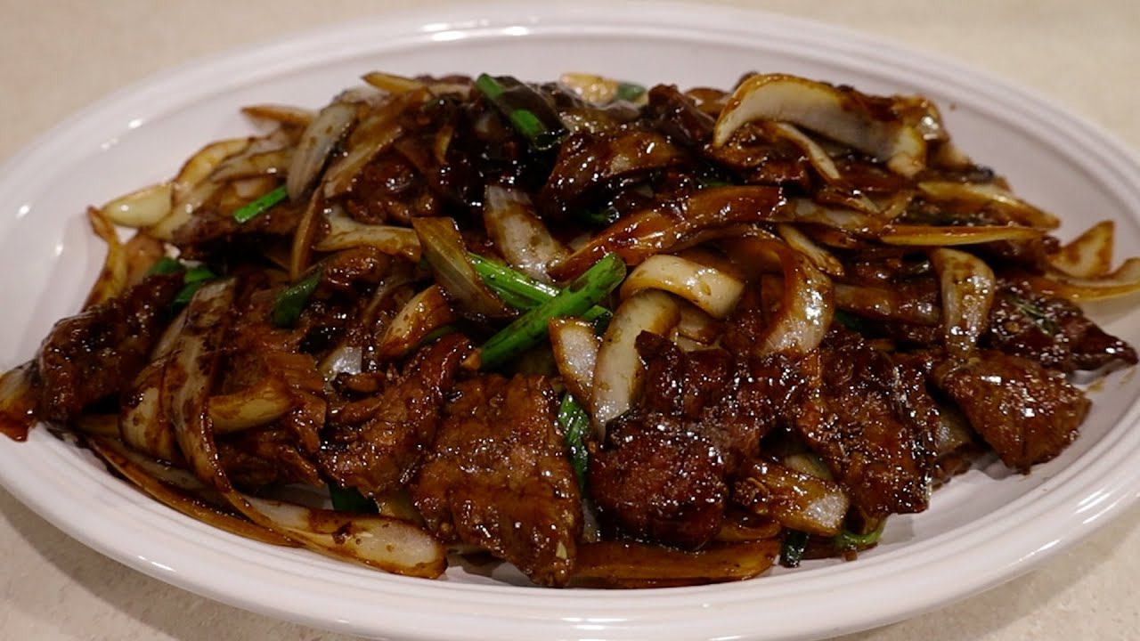 How to tenderize beef & make the best Beef and Onion Stir-Fry