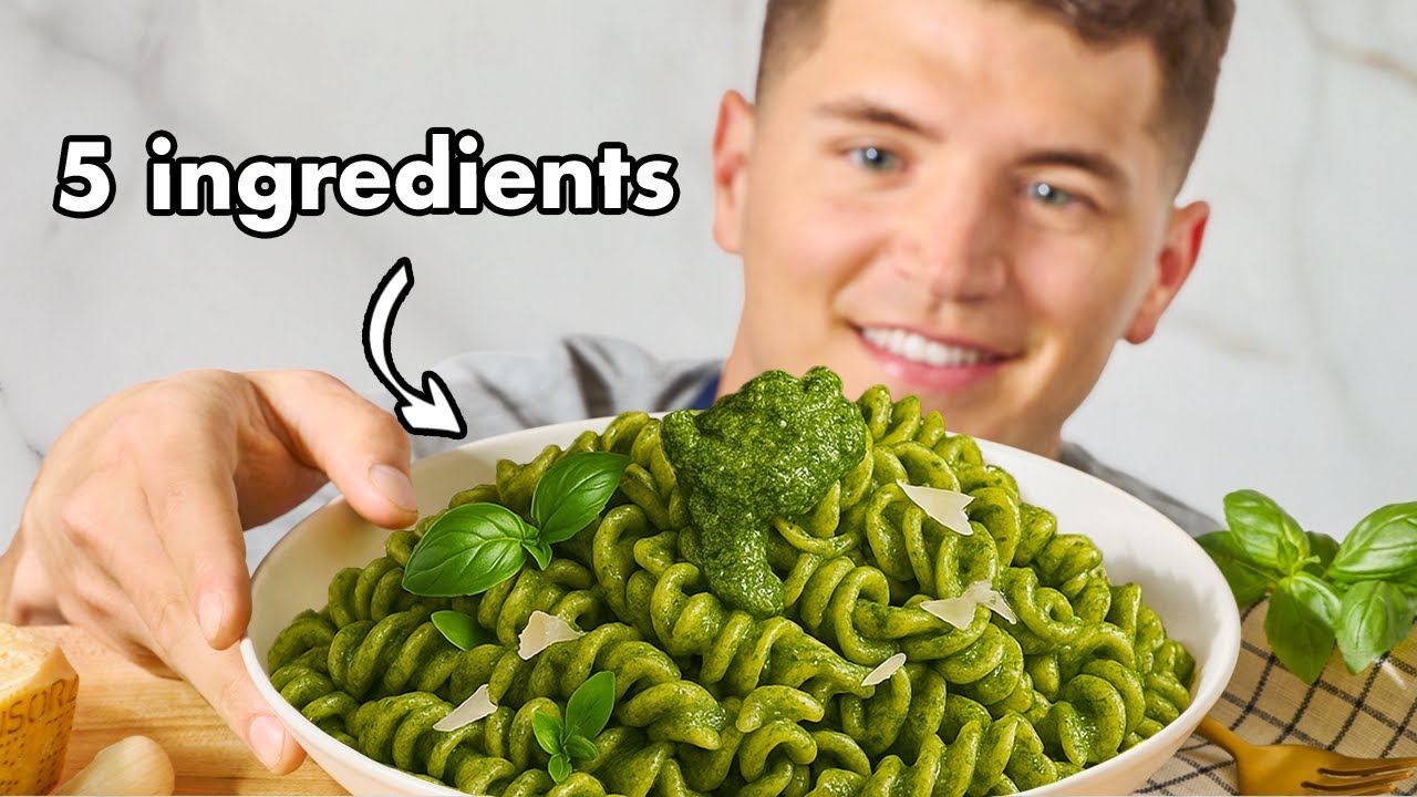 Creamy Pesto Pasta At Home