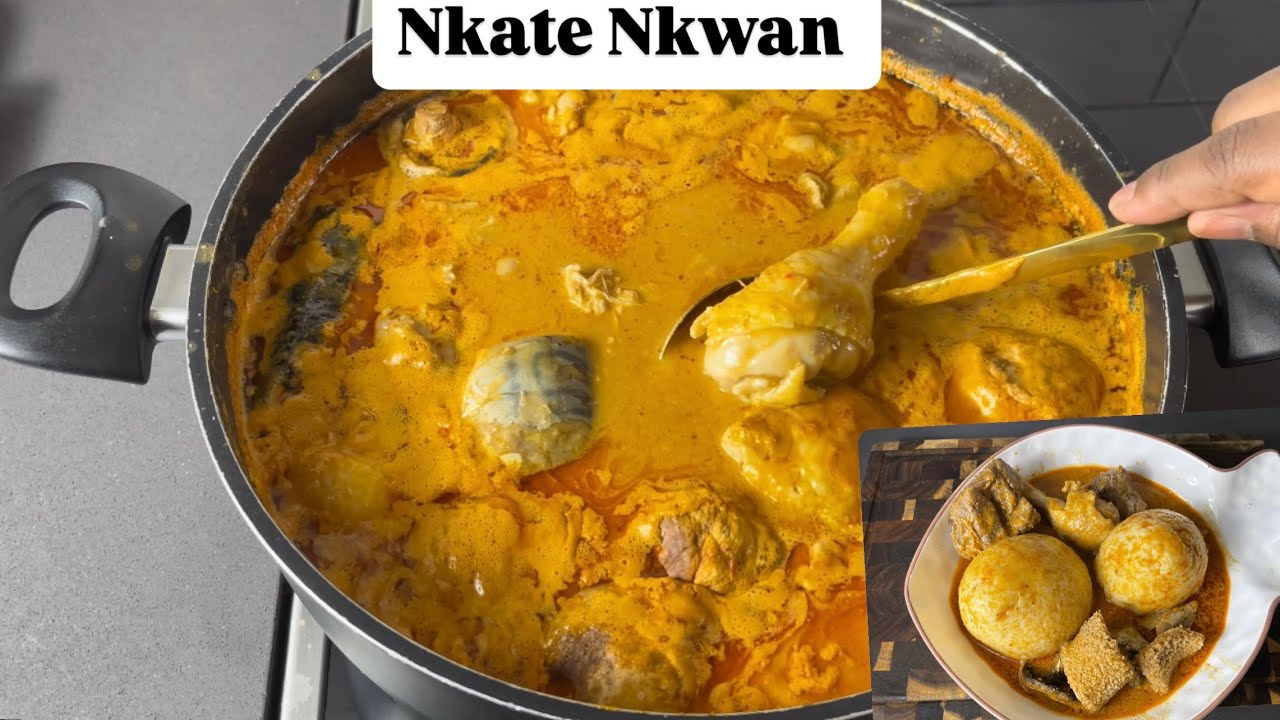 Ghanaian Groundnut Soup | Peanut Butter Soup | Recipe | Step By Step | Lovystouch