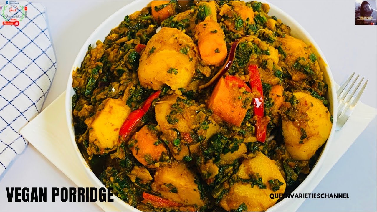 ✅VEGAN VEGETABLE POTATOE PORRIDGE | Healthy Rich Vegetarian Vegetable Potatoe Porridge | Best Recipe