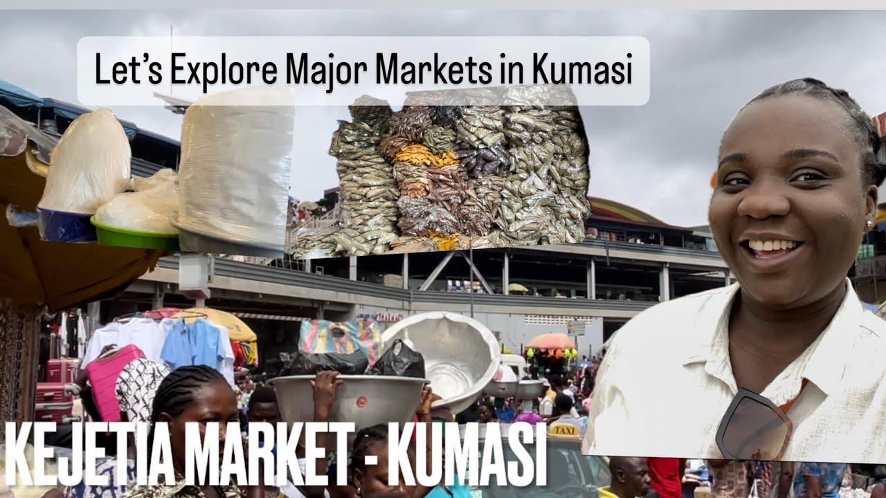 Let’s explore Major Kumasi Markets And Their Prices | Ghana Market Vlog | Lovystouch | Ghana Series