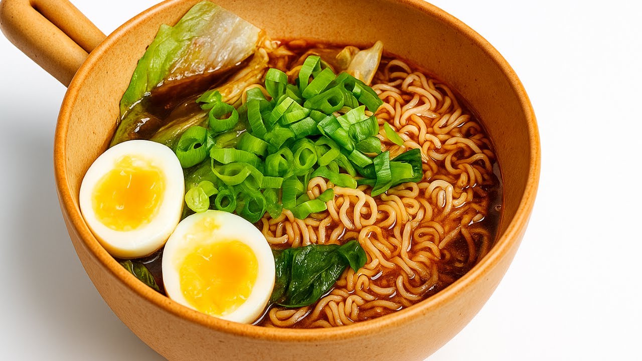 Easy 7-Minute Spicy Ramen Recipe Anyone Can Make! background
