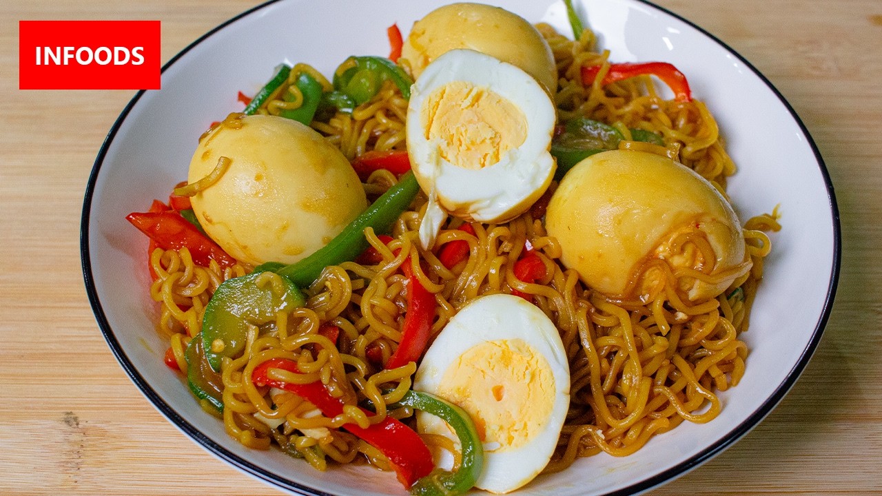 Noodles and Eggs Recipe | How to Cook Noodles and Eggs | Infoods