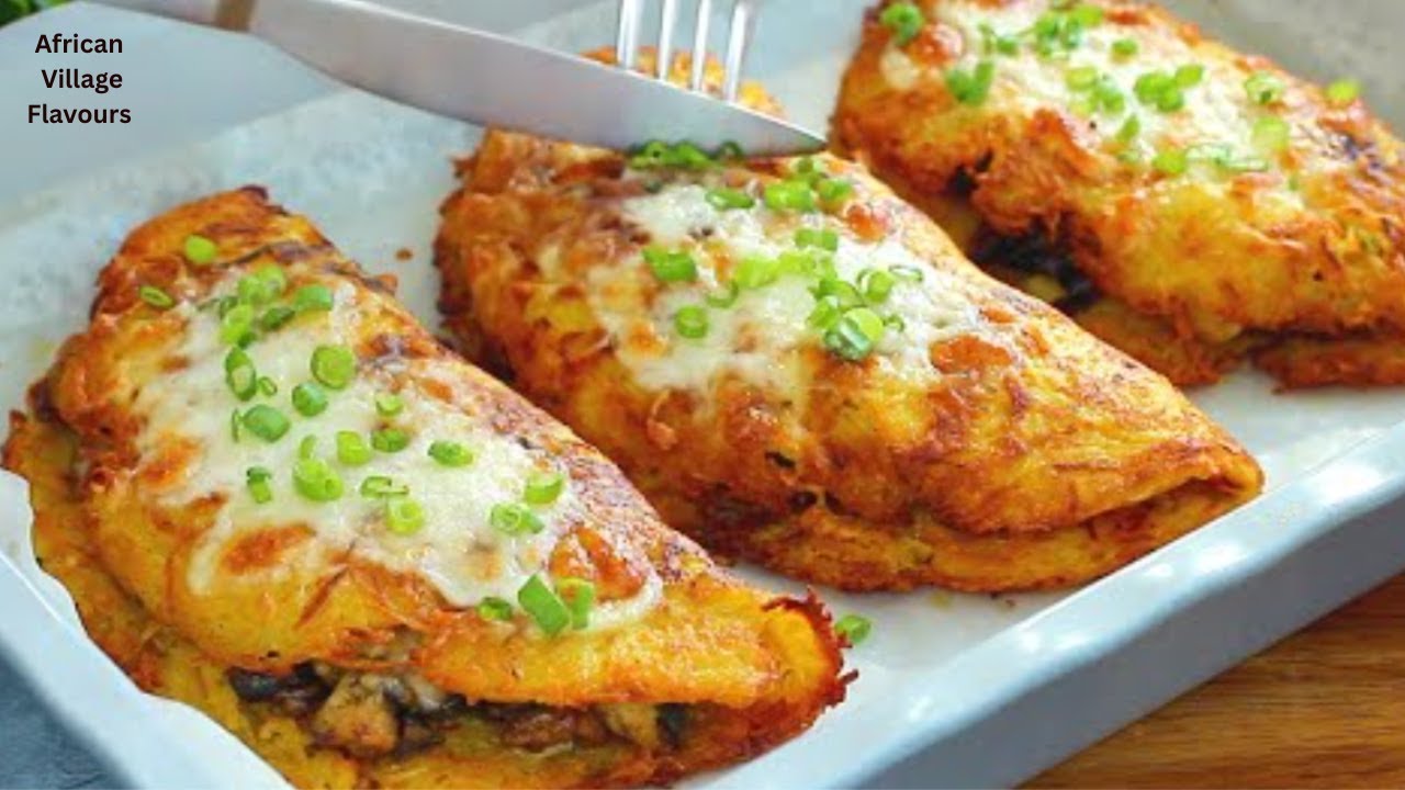 Flour and boiling water! So simple and delicious, I never tire of making them! Just 3 ingredients!