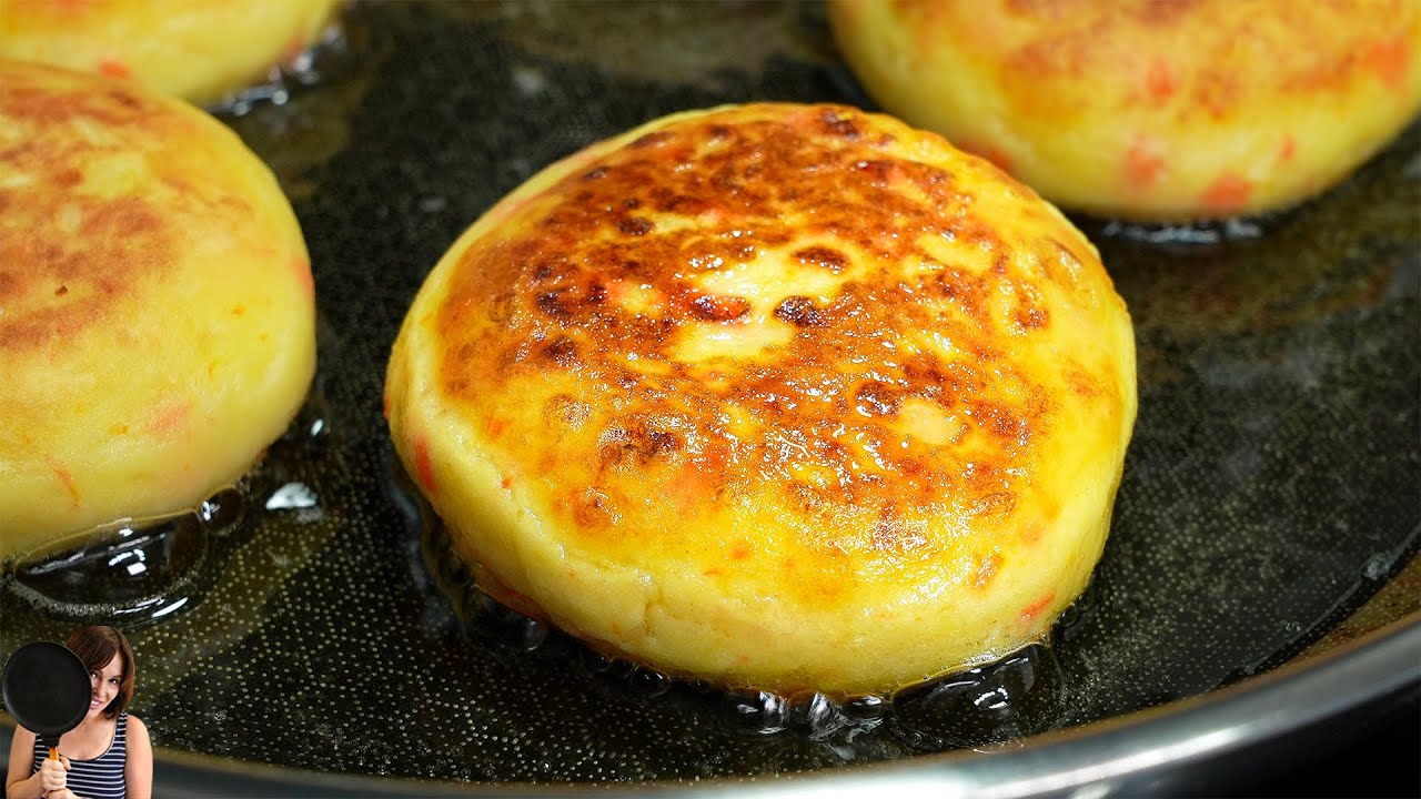 Do you have potatoes and 1 egg at home? It's so delicious that I cook it every day❗ ASMR