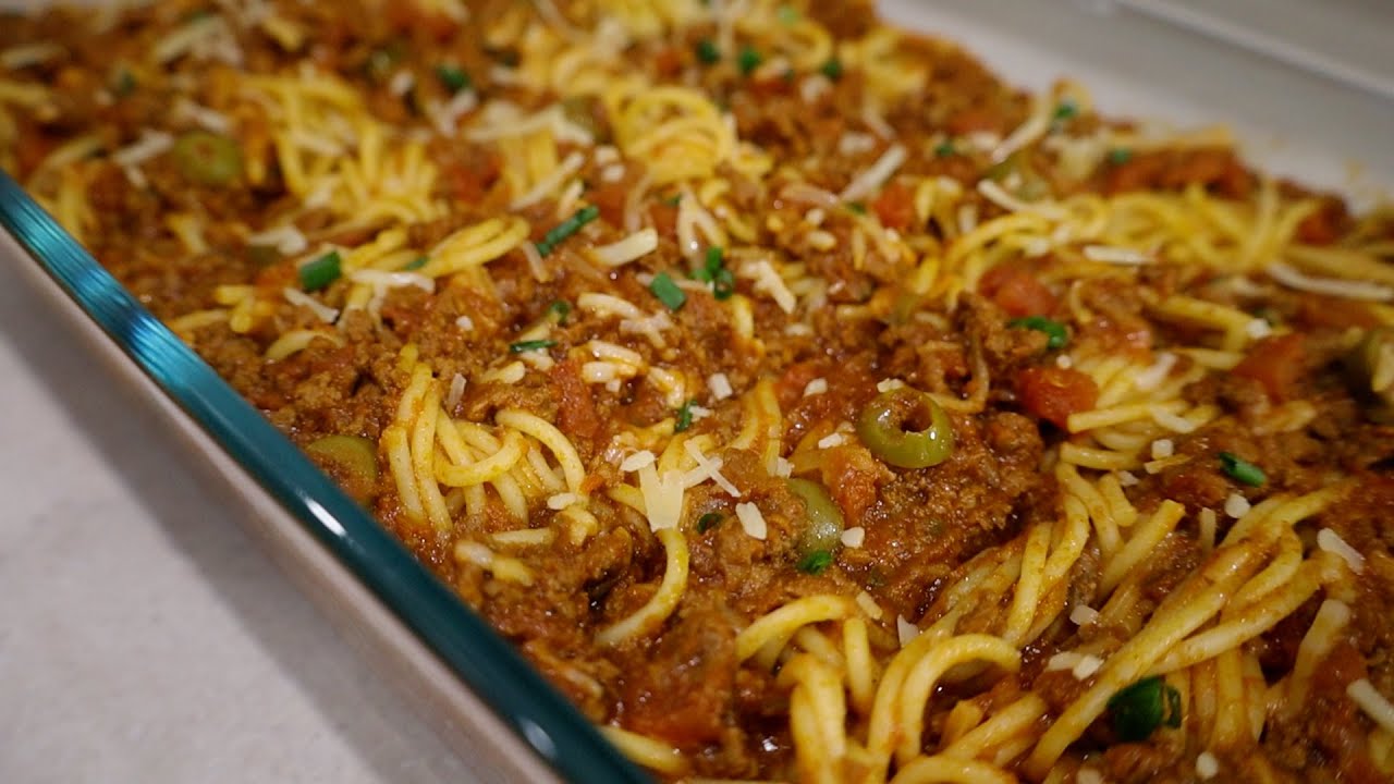 How to make a simple but great Spaghetti and Meat Sauce