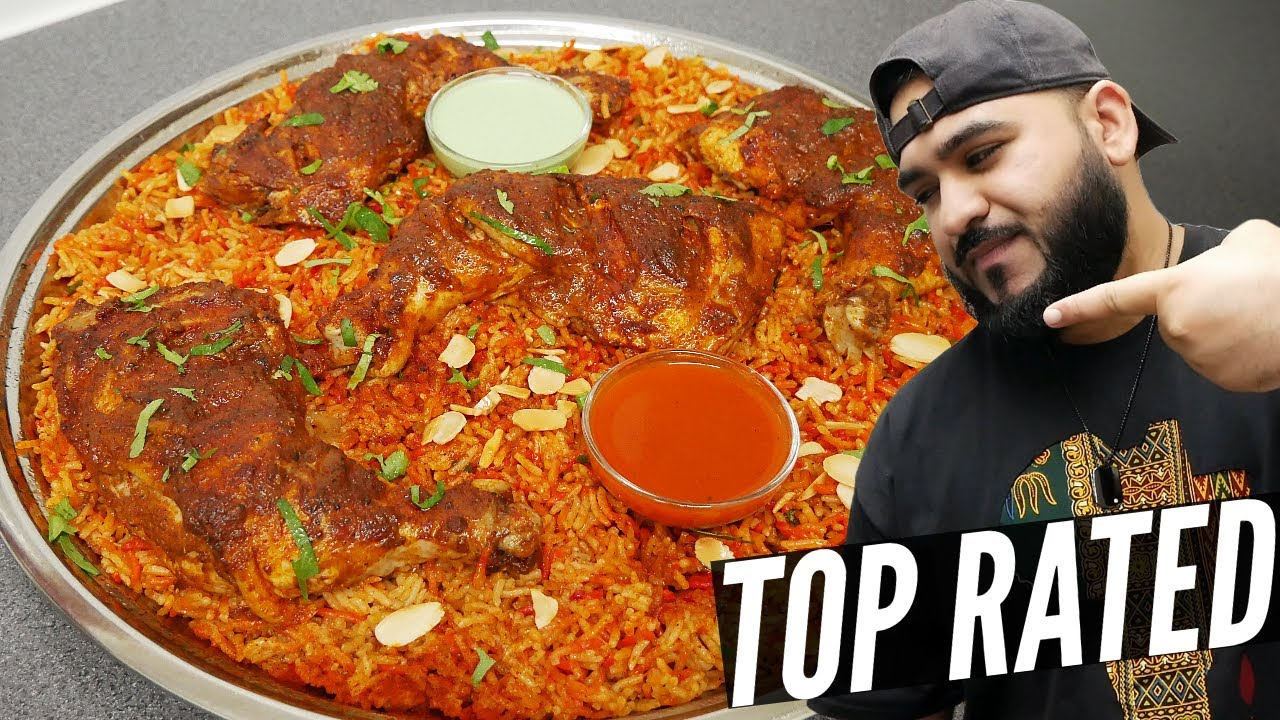 MY FAVORITE HALAL CART STYLE CHICKEN AND RICE backdrop