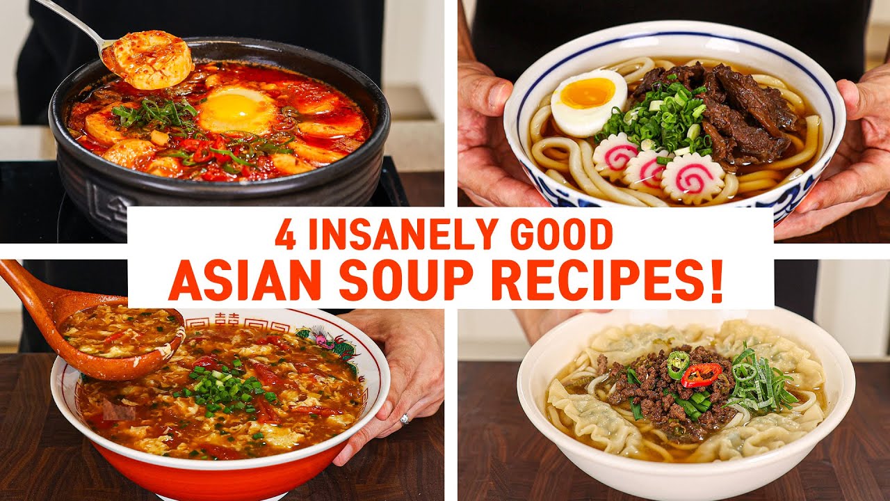 4 Comforting Soup Recipes to Warm Your Soul