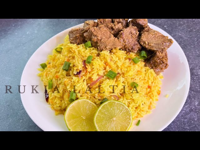 Kabsa Rice // Somali Rice Recipe .
