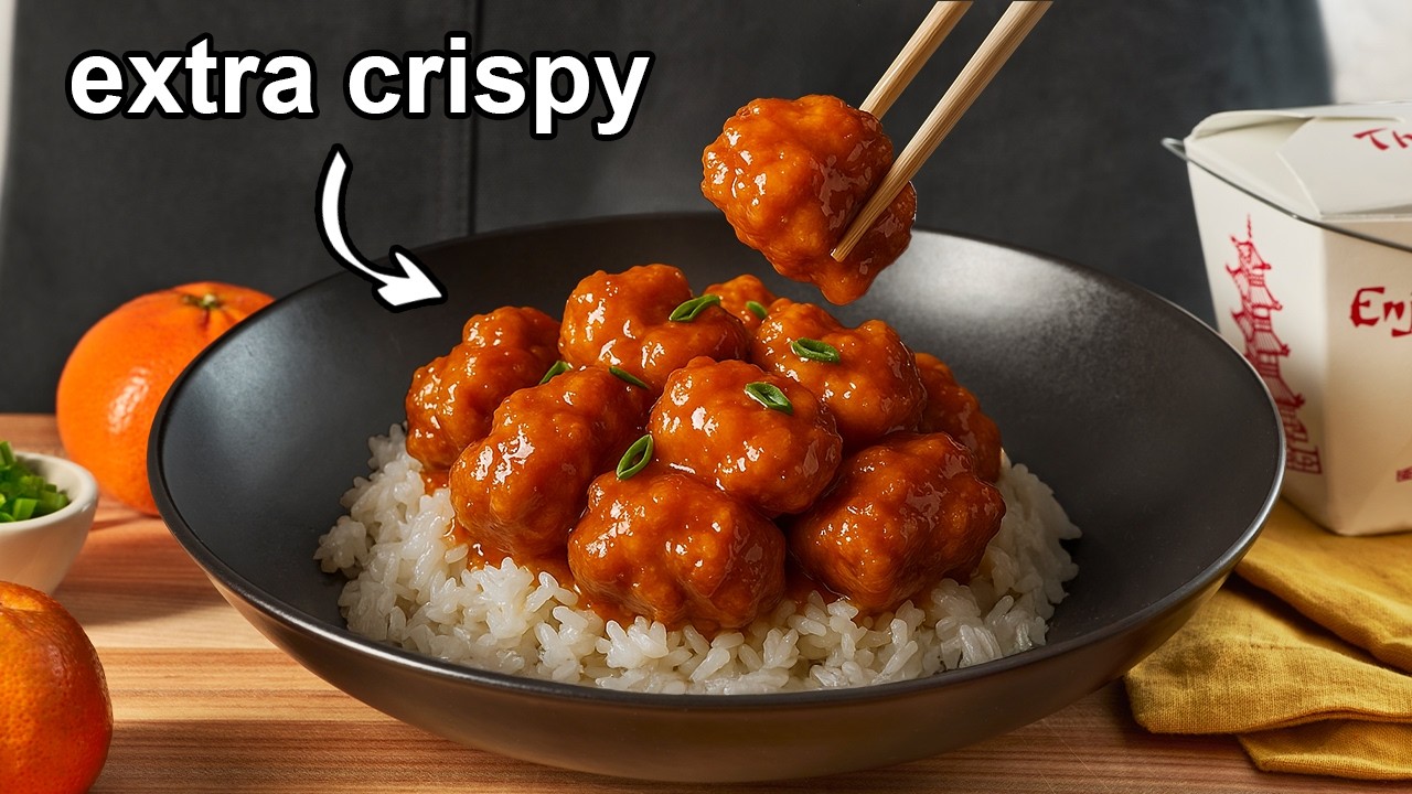 Crispy Orange Chicken (Better Than Takeout)
