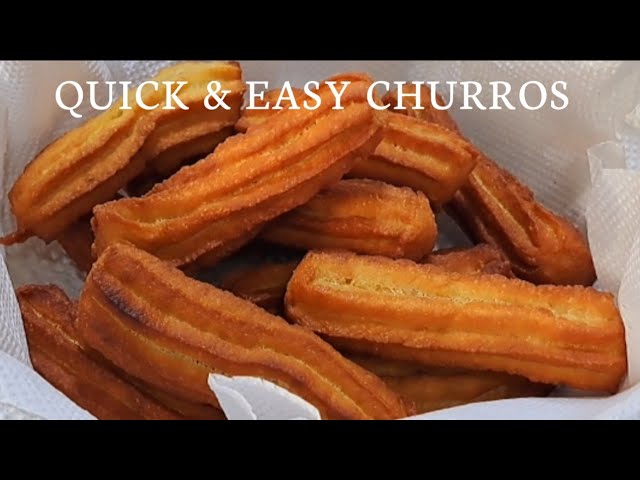 Make Churros at home like a Pro! No special skill Needed!
