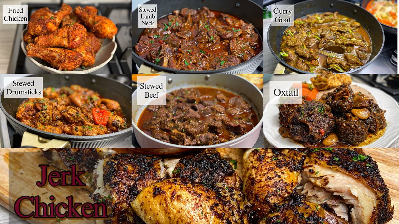 The Top 7 Most Popular Caribbean Meat Recipes background