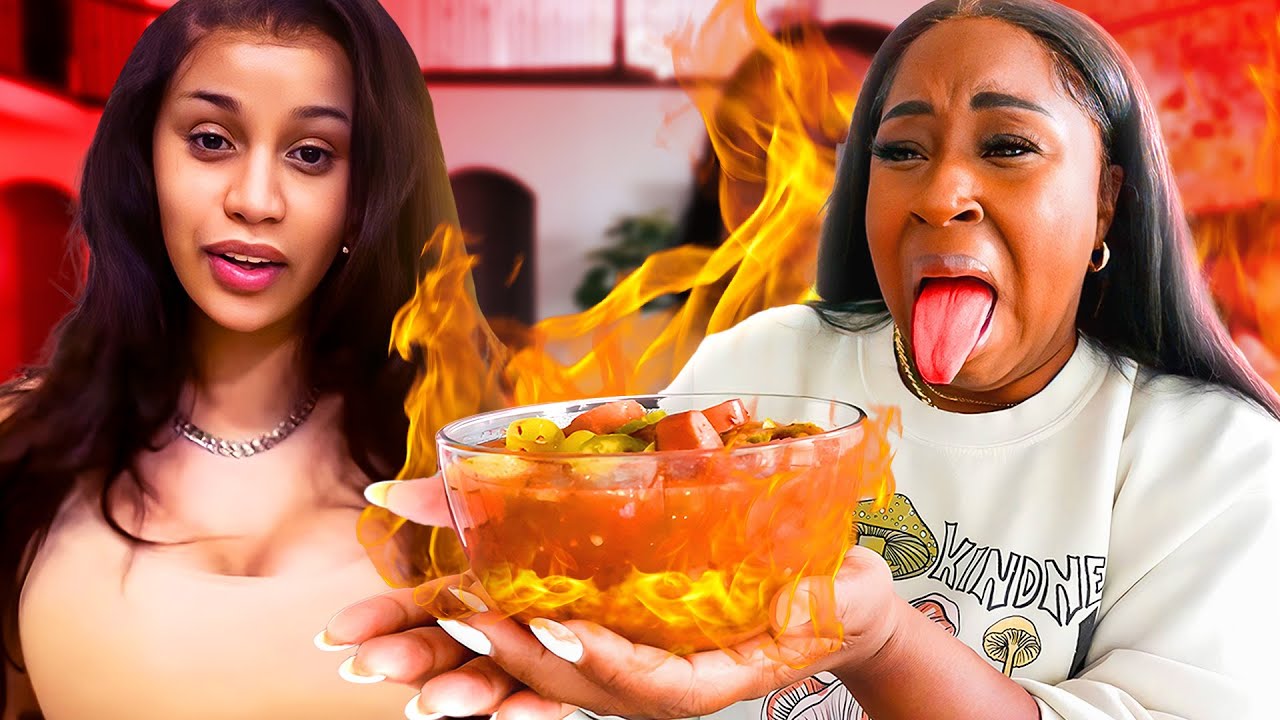 Make your own SPICY BOWL backdrop