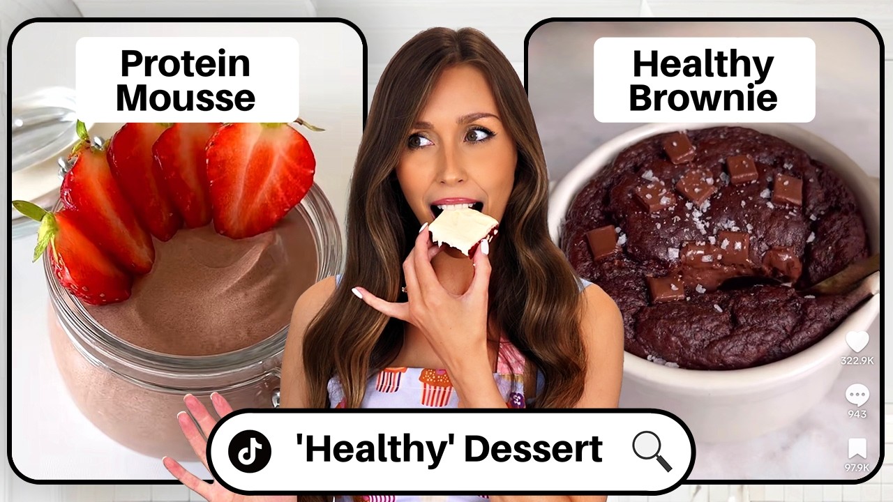 I Tested TikTok’s Most Viewed 'Healthy' Dessert Recipes (round 2)