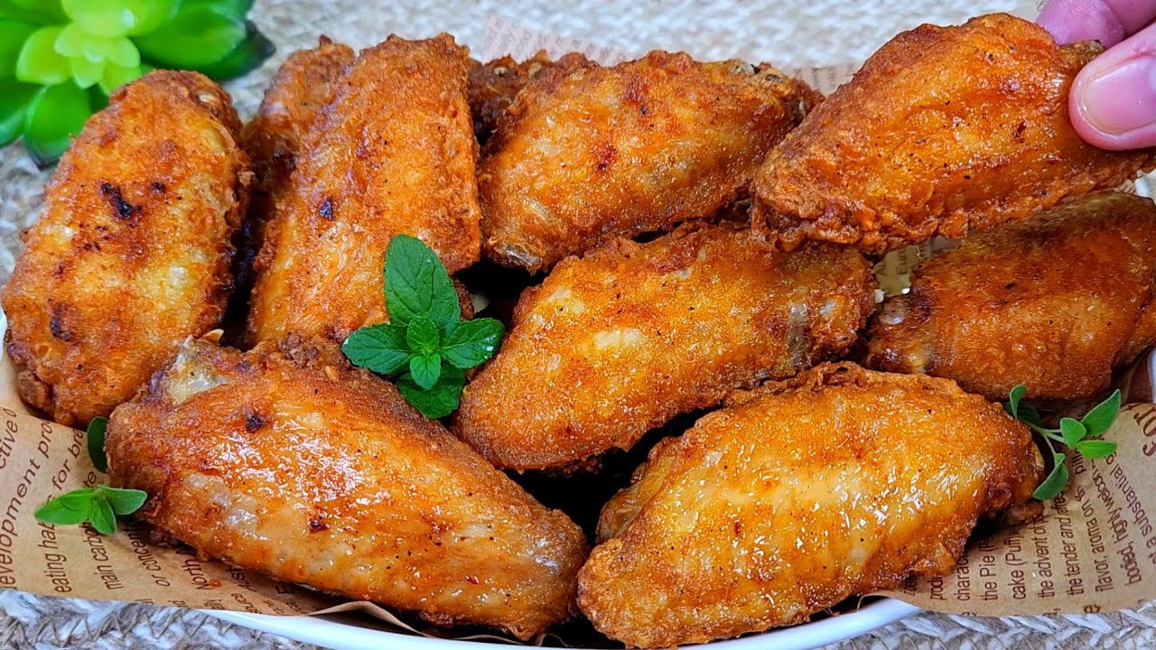 Crispy Chicken Wings So Good… I Almost Didn’t Share 😅🍗🔥| 2 RECIPES background